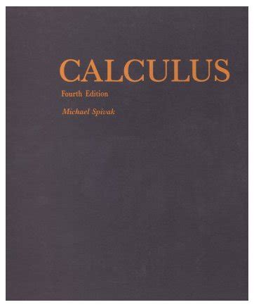 IQLDZ5 Calculus 4th Edition Spivak 1 Acces PDF Calculus 4th Edition Spivak If you ally craving such a referred Calculus 4th Edition Spivak book that will manage to pay for you worth, acquire the enormously best seller from us currently from several preferred authors. . Spivak calculus pdf 4th edition